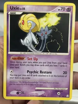 Uxie 43/146 Rare Legends Awakened Pokemon NM - Image 1