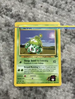 Pokemon TCG Erika's Bulbasaur Gym Challenge 39/132 Regular Unlimited MP - Image 1