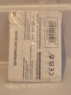 Pokemon Ho-Oh EB Games Stamped Promo 010/086 Chaos Rising (SEALED!) - Image 2