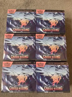 Pokemon TCG Chaos Rising ETB Elite Trainer Box Brand New Sealed ✅ - Image 1