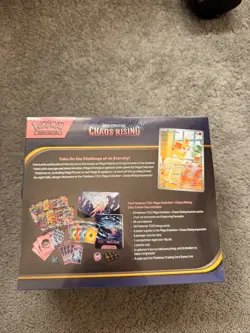 Pokemon TCG Chaos Rising ETB Elite Trainer Box Brand New Sealed ✅ - Image 4