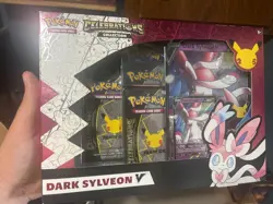 Pokemon TCG Celebrations Dark Sylveon V Collection Box Factory Sealed - Image 1