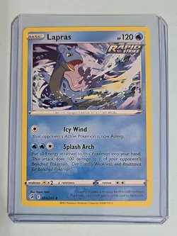 2021 Lapras 54/264 - Fusion Strike - NM/MINT Pokemon TCG - Image 1