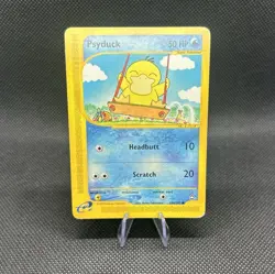 Pokemon TCG Psyduck 104/147 Expedition Base Set 2002 Common Regular English 50HP - Image 1