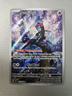 Pokemon Munkidori 072/064 SV Shrouded Fable Illustration Rare NM - Image 1