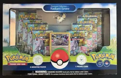 Pokemon Go Radiant Eevee Premium Collection Box Sealed 820650850523 - Image 1
