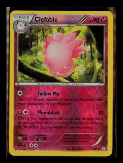 Clefable 51/83 UC Generations LP Reverse Holo Pokemon - Image 1