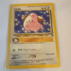 WOTC Pokemon TCG Cleffa 31/53 Wotc Promo Regular English Basic 30 HP Sugimori - Image 1