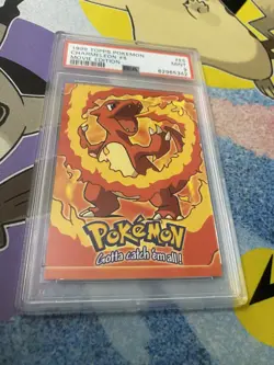 1999 TOPPS PSA 9 CHARMELEON #E5 POKEMON THE MOVIE Ed - Image 4
