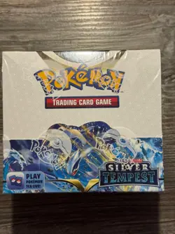 Pokemon TCG Silver Tempest Sealed Booster Box 2022 English + acrylic case - Image 1