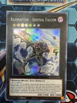 Raidraptor - Arsenal Falcon 1st Ed Super Rare ROTD-EN094 Yu-Gi-Oh! NM - Image 1