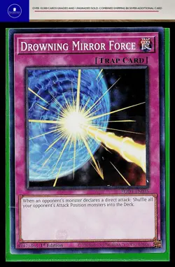 Egyptian God Deck: Obelisk the Tormentor Drowning Mirror Force #EGO1-EN035 - Image 1