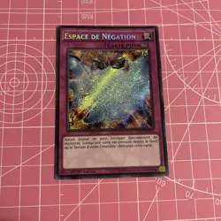 FRENCH Yugioh! YGO Vanity's Emptiness LC5D Secret Rare 1st Ed LP - Image 1