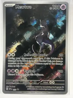 Pokemon TCG Mewtwo 052 Scarlet & Violet Promo Near Mint Condition - Image 1