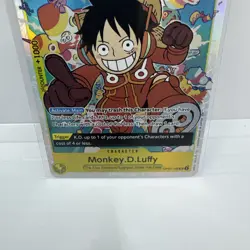 Monkey.D.Luffy OP07-109 - One Piece TCG - SR Super Rare NM English Foil 1 - Image 3