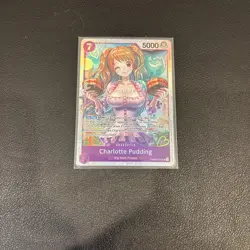 One Piece Premium Booster Best Vol. 2 #PRB02-010 SR Foil TCG Charlotte Pudding - Image 1