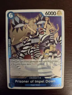 Prisoner of Impel Down OP16-042 R The Time of Battle Foil English One Piece - Image 1