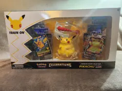 Pokemon Celebrations Premium Figure Pikachu VMAX Box *Factory Sealed* - Image 1