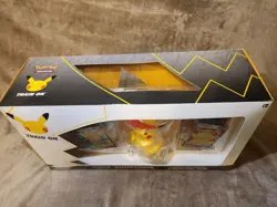 Pokemon Celebrations Premium Figure Pikachu VMAX Box *Factory Sealed* - Image 2