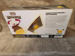 Pokemon Celebrations Premium Figure Pikachu VMAX Box *Factory Sealed* - Image 4