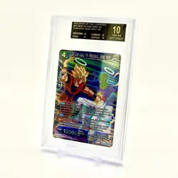 POP 1! SS Son Goku Paikuhan SR Dawn of the Z-Legends Card DBS BGS 10 BLACK LABEL - Image 3