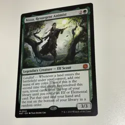 Magic: The Gathering Nissa Resurgent Animist Aftermath Mythic Legendary Elf Card - Image 3