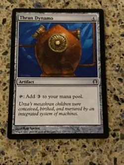 Thran Dynamo Archenemy MTG TCG CARD NM LP - Image 1