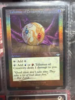 Talisman of Creativity (Retro Frame) (Foil Etched) Modern Horizons Foil - Image 1