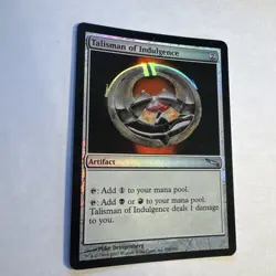 Talisman of Indulgence Mirrodin Foil LP - Image 2