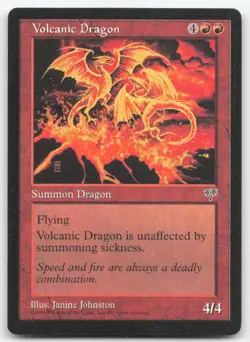 VOLCANIC DRAGON 4 R ANTHOLOGIES MAGIC: THE GATHERING NEAR MINT - Image 1