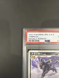 Pokemon Japanese Umbreon DPBP#164 Moonlit Pursuit Unlimited PSA 10 GEM MINT - Image 2