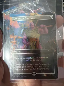 THANOS Magic the Gathering PSA Magazine Promo Swords to Plowshares Marvel MTG - Image 2