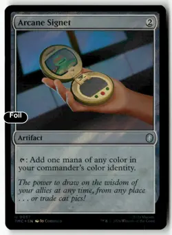 Arcane Signet (Surge Foil) [Magic TMC - 57] - Image 2