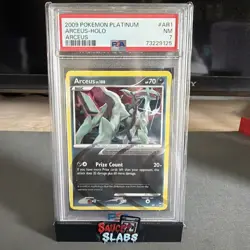 2009 Pokemon Platinum Arceus Holo PSA 7 AR1 - Image 1