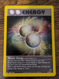 Pokemon: Miracle Energy Special Energy Card Holo 16/105 - Image 1