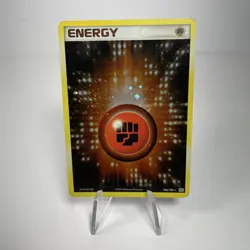 Fighting Energy 106/106 Emerald Cosmo Holo Pokemon TCG MP 2005 - Image 1