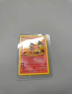 Charizard 1st Edition Shadowless Pokemon 4/102 Base Set 1999 Holo Custom-made - Image 1