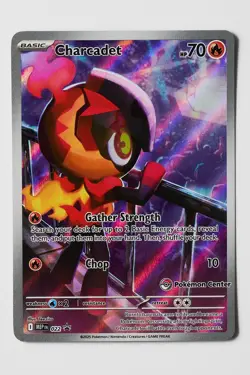 Charcadet 022 Pokemon TCG: Mega Evolution Pokemon Center Black Star Promo - Image 1