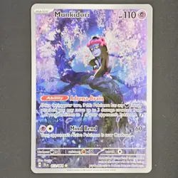 Pokemon - Munkidori Shrouded Fable 072/064 Holo Illustration Rare LP - Image 1