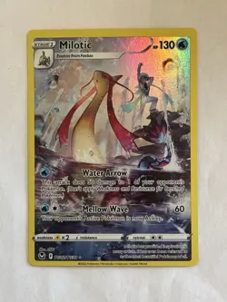 Milotic TG02/TG30 Holo Silver Tempest Trainer Gallery Pokemon NM - Image 1
