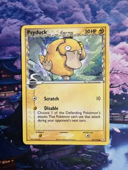 Pokemon Card Psyduck (Delta Species) LP Holon Phantoms 81/110 - Image 1
