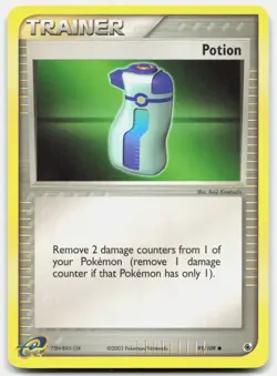 Potion Common Ruby & Sapphire 91/109 NM/M Pokemon - Image 1