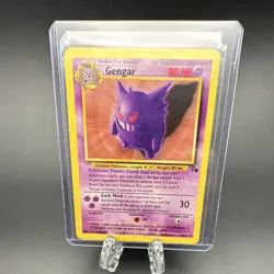 The Pokemon Company Gengar 20/62 Fossil Rare Regular 80 HP English 1999 - Image 3