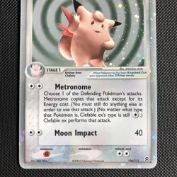 Pokemon TCG - Clefable ex 106/112 NM [MULTI-SWIRL💫] Holo FireRed & LeafGreen - Image 4