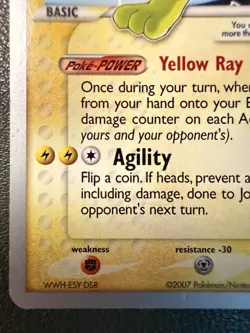 The Pokemon Company Jolteon Star 101/108 World Championship Decks 2008 Eng 70HP - Image 5