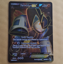 The Pokemon Company Terrakion EX 121/124 Dragons Exalted Ultra Rare Holo Eng - Image 1