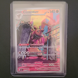 The Pokemon Company Conkeldurr 127/086 Sv: Black Bolt Illus Rare Holo 140 HP - Image 1