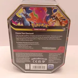 Pokemon Mega Charizard Tin Mega Charizard X Sealed - Image 2