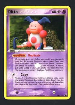 Ditto 38/113 Mr. Mime Delta Species Uncommon Pokemon TCG - Image 1