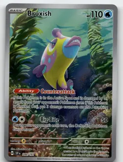 BRUXISH 200/191 ILLUSTRATION RARE SURGING SPARKS POKEMON NEAR MINT - Image 2